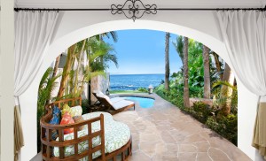 Beach Front Patio Jr Suite with Personal Plunge Pool