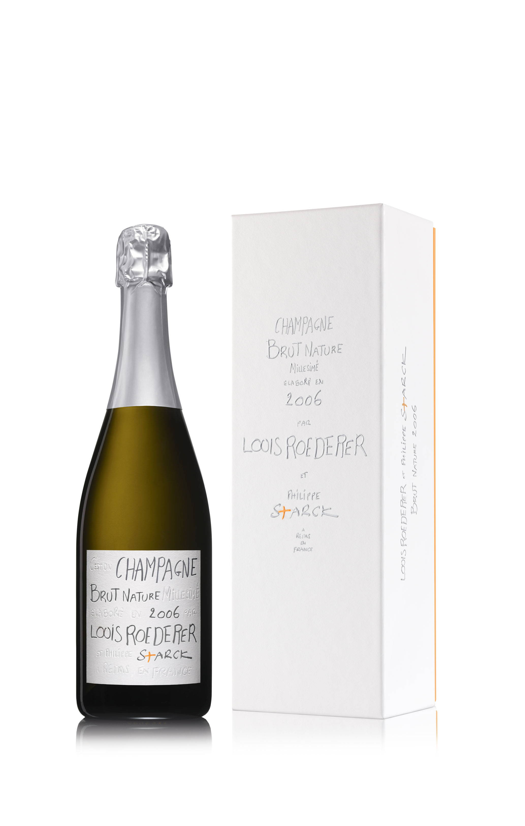 ROEDERER_BOUTEILLE+COFFRET_BRUT NATURE_STARCK_2006_750ML_RVB