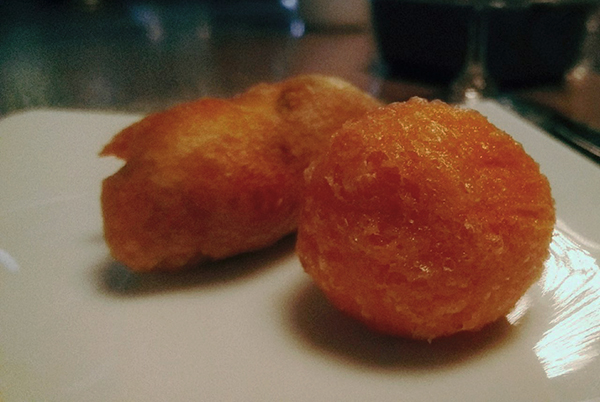 Croqueta de parmesano