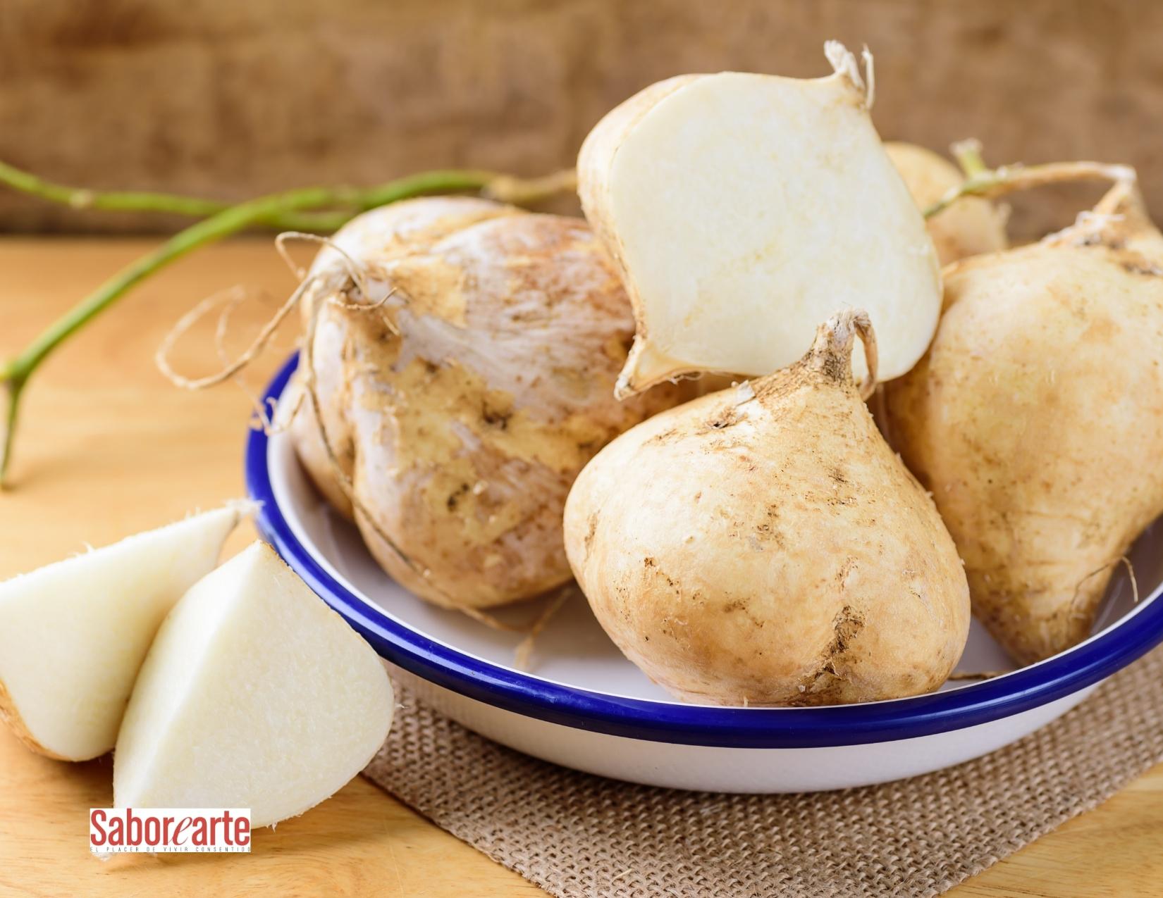 Jícama, delicia mexicana Saborearte