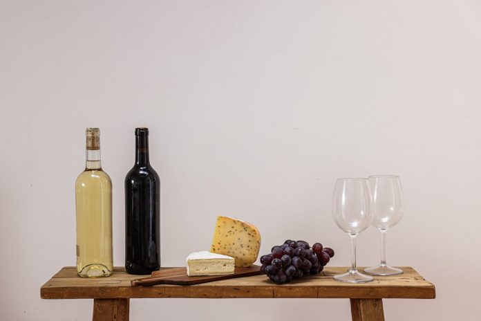 vino y queso